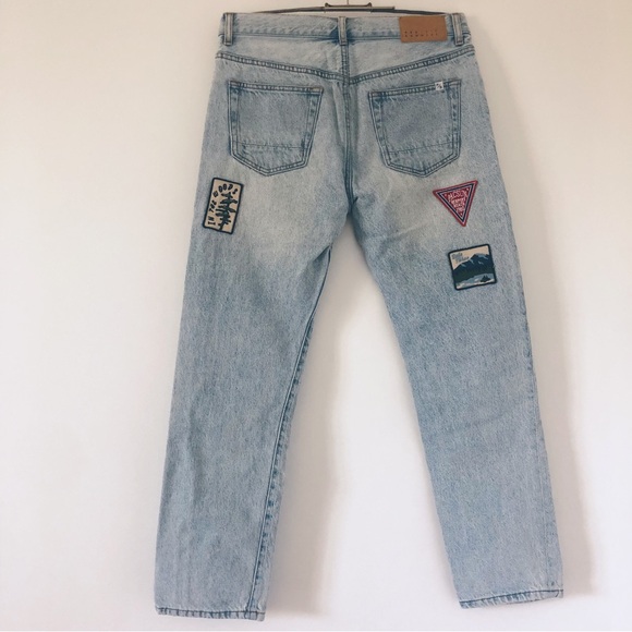 EUC Men’s PacSun Eco Patch Rigid Straight Jeans Vintage Loose Size 30 x 30 - Picture 3 of 8